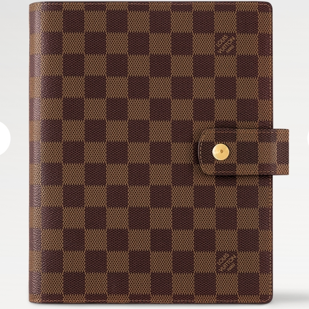 Louis Vuitton Damier Ebene Agenda GM Day Planner cover
